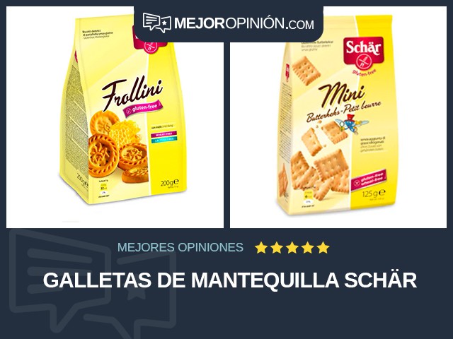 Galletas De mantequilla Schär