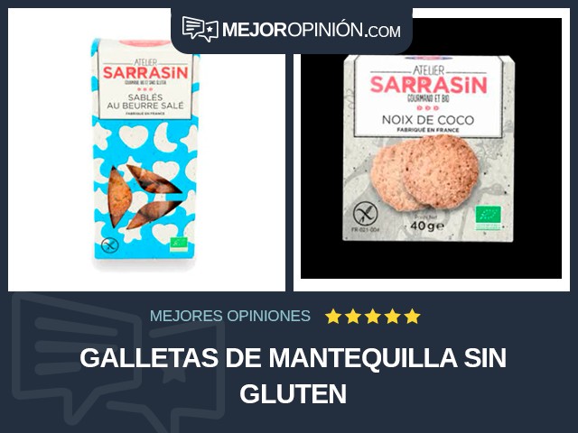 Galletas De mantequilla Sin gluten