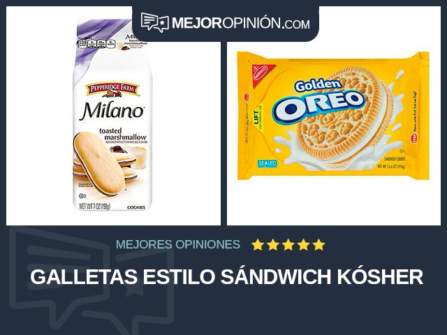 Galletas Estilo sándwich Kósher