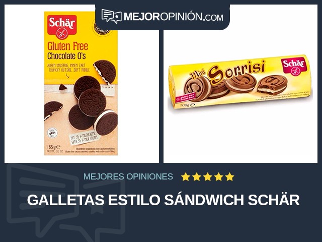 Galletas Estilo sándwich Schär