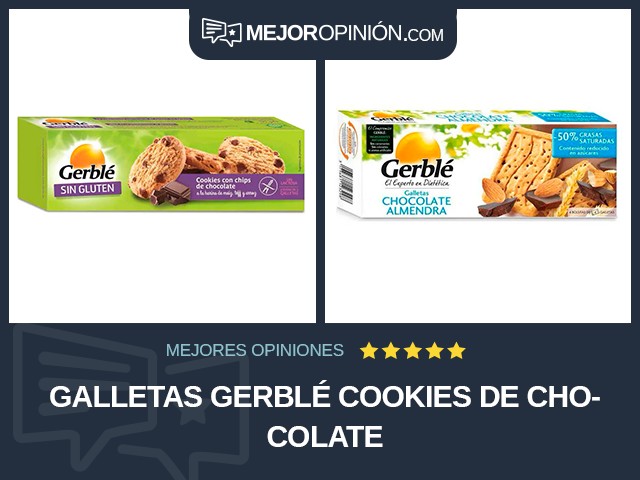 Galletas Gerblé Cookies de chocolate