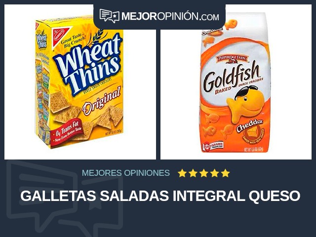 Galletas saladas Integral Queso