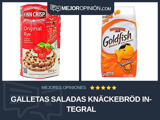 Galletas saladas Knäckebröd Integral