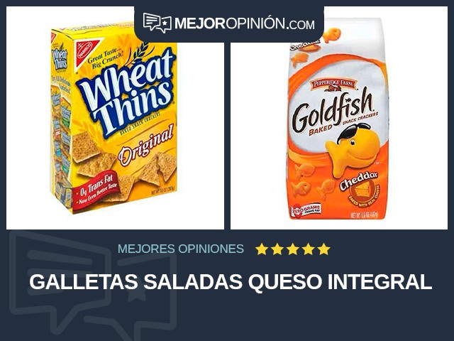 Galletas saladas Queso Integral