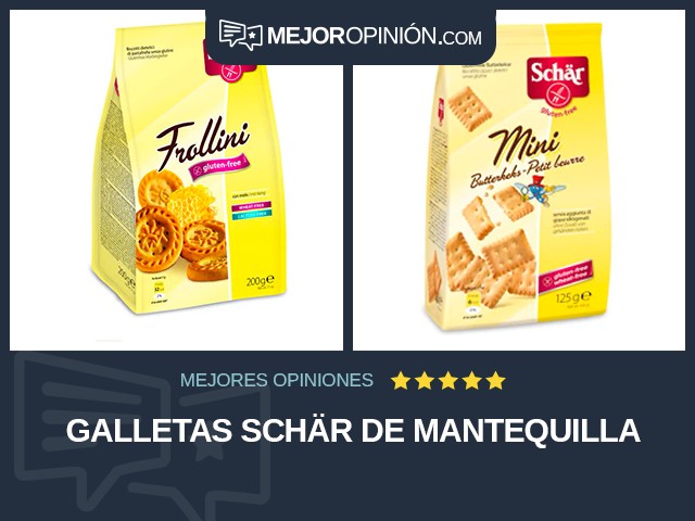 Galletas Schär De mantequilla