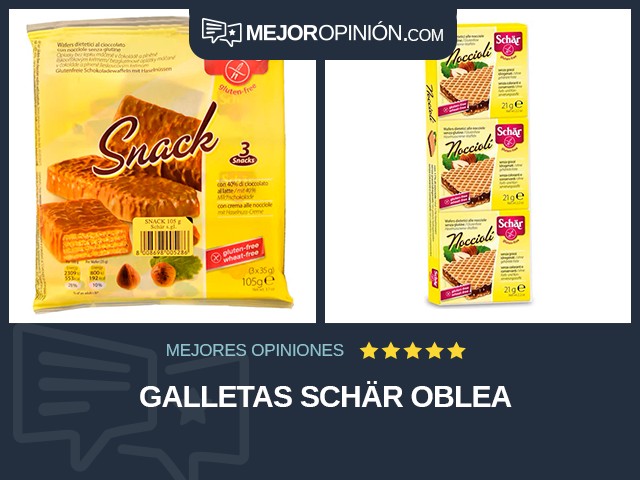 Galletas Schär Oblea