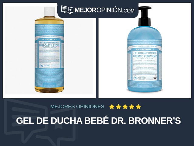 Gel de ducha Bebé Dr. Bronner’s