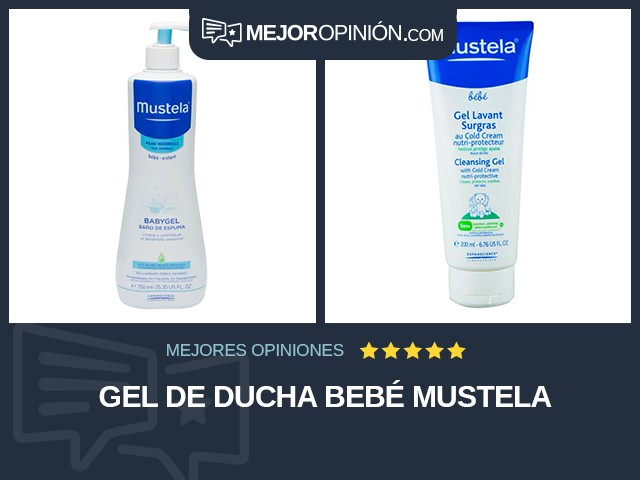 Gel de ducha Bebé Mustela