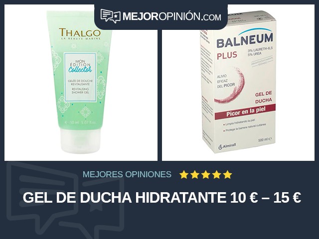 Gel de ducha Hidratante 10 € – 15 €