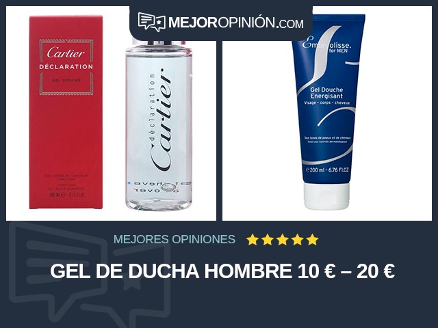 Gel de ducha Hombre 10 € – 20 €