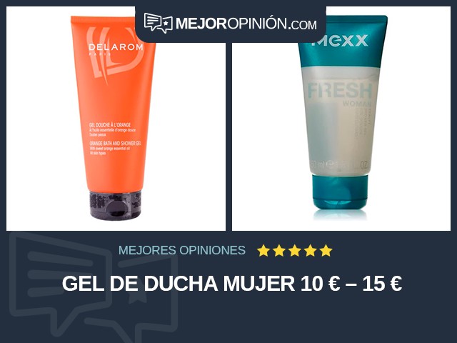 Gel de ducha Mujer 10 € – 15 €