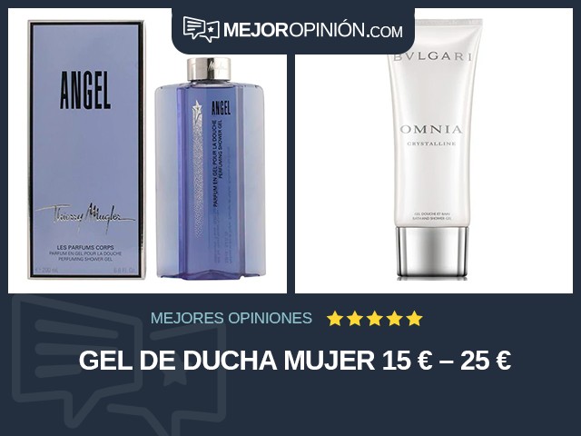 Gel de ducha Mujer 15 € – 25 €