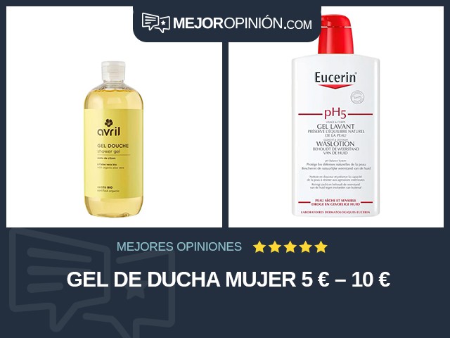 Gel de ducha Mujer 5 € – 10 €