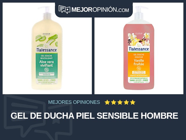 Gel de ducha Piel sensible Hombre