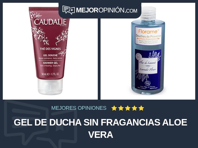 Gel de ducha Sin fragancias Aloe Vera