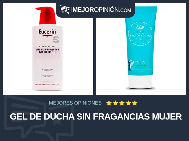 Gel de ducha Sin fragancias Mujer