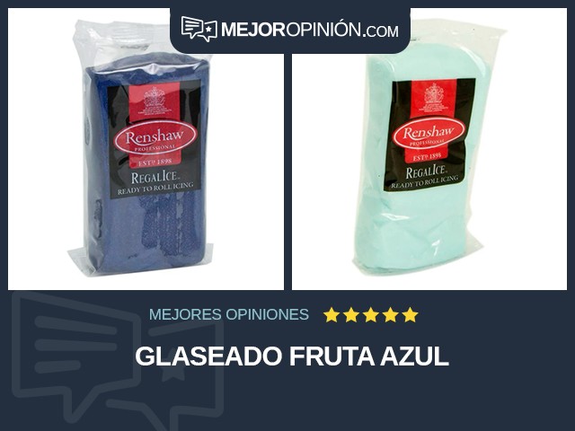 Glaseado Fruta Azul