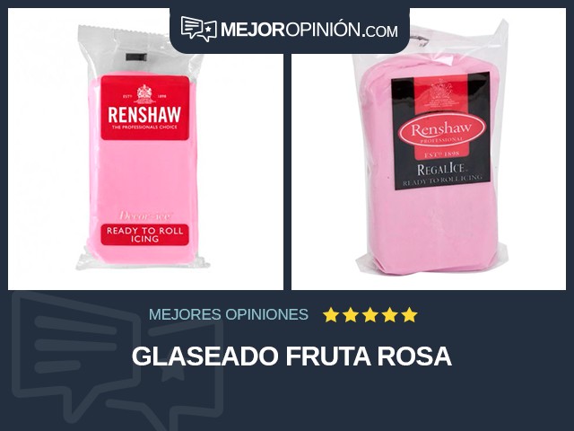 Glaseado Fruta Rosa