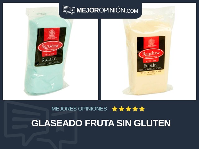 Glaseado Fruta Sin gluten