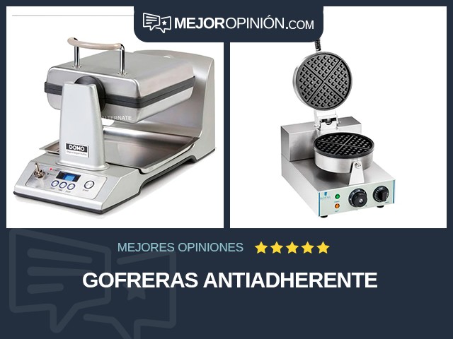 Gofreras Antiadherente