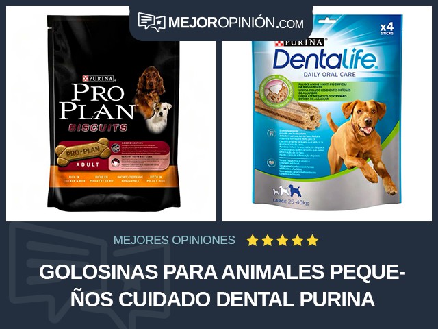 Golosinas para animales pequeños Cuidado dental Purina