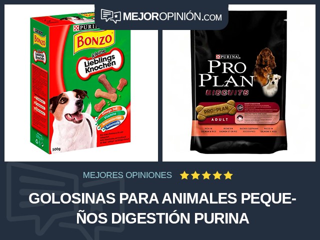 Golosinas para animales pequeños Digestión Purina