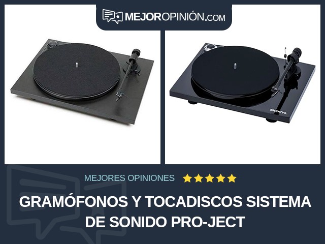 Gramófonos y tocadiscos Sistema de sonido Pro-Ject