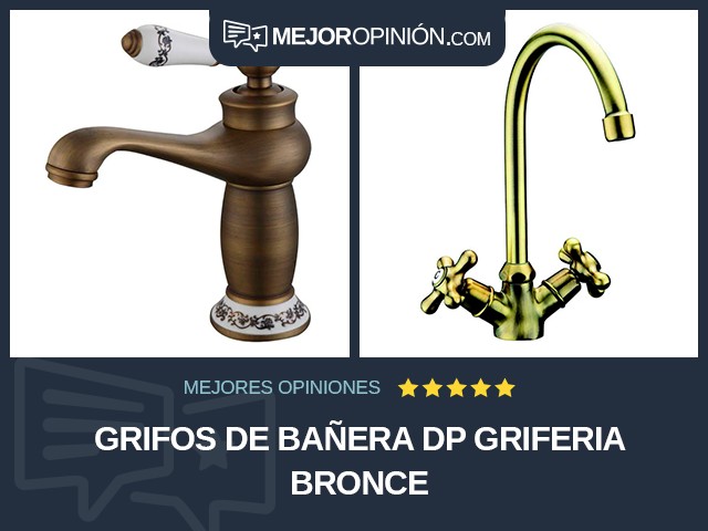 Grifos de bañera DP GRIFERIA Bronce