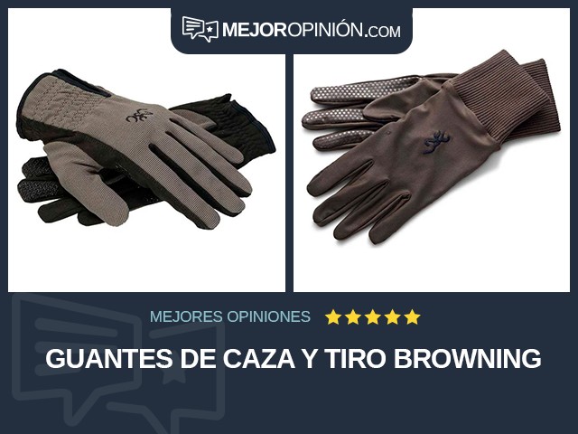 Guantes de caza y tiro Browning