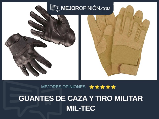 Guantes de caza y tiro Militar MIL-TEC