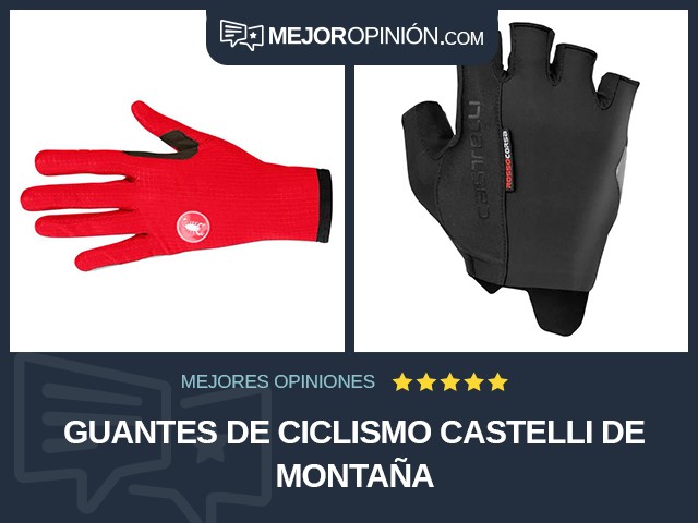 Guantes de ciclismo Castelli De montaña