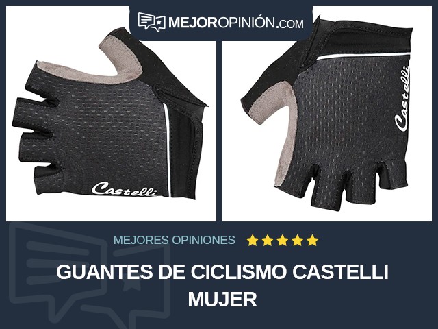 Guantes de ciclismo Castelli Mujer