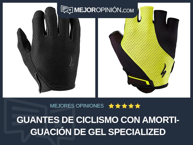 Guantes de ciclismo Con amortiguación de gel Specialized