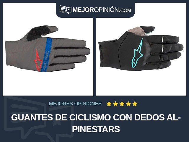 Guantes de ciclismo Con dedos Alpinestars