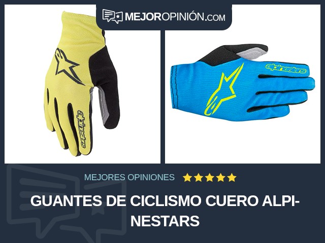 Guantes de ciclismo Cuero Alpinestars