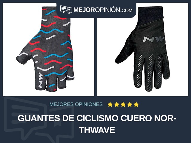 Guantes de ciclismo Cuero Northwave