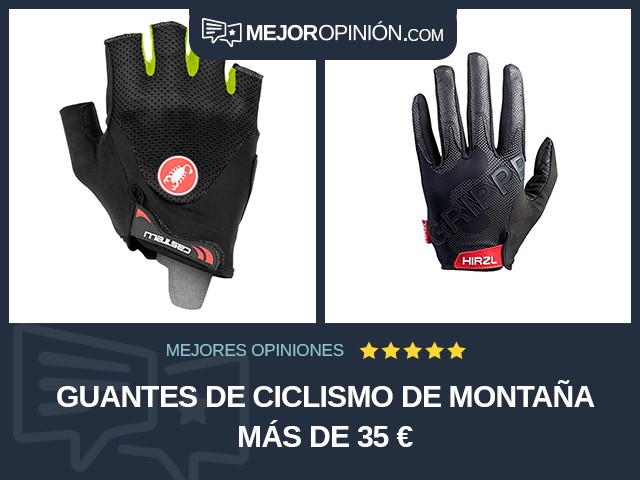 Guantes de ciclismo De montaña Más de 35 €