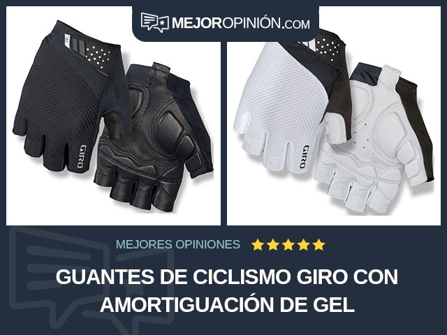 Guantes de ciclismo Giro Con amortiguación de gel