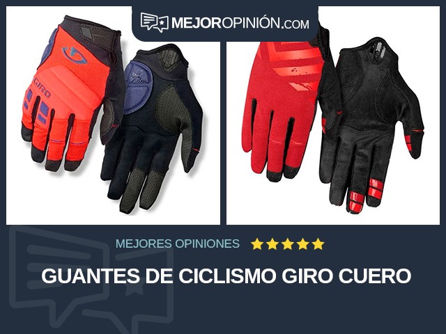 Guantes de ciclismo Giro Cuero