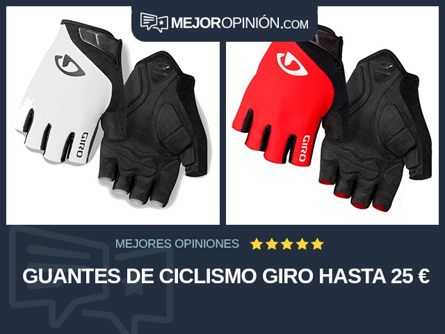 Guantes de ciclismo Giro Hasta 25 €