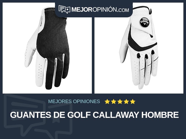 Guantes de golf Callaway Hombre