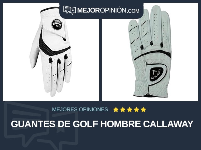 Guantes de golf Hombre Callaway