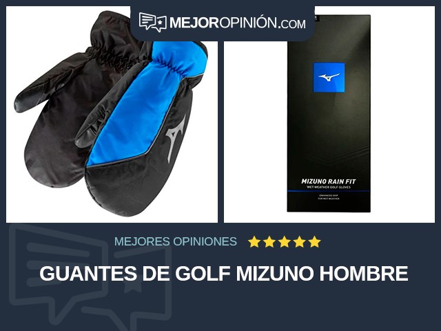 Guantes de golf Mizuno Hombre