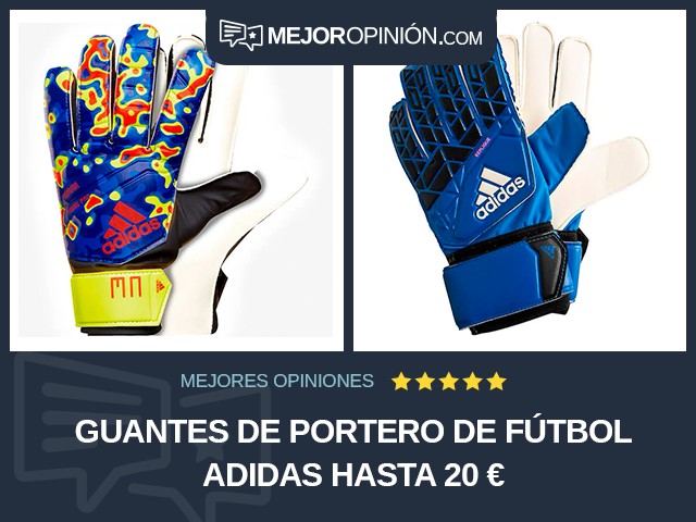 Guantes de portero de fútbol adidas Hasta 20 €