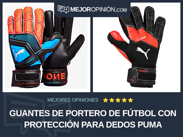 Guantes de portero de fútbol Con protección para dedos PUMA