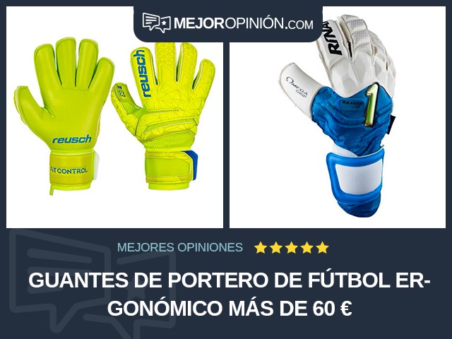 Guantes de portero de fútbol Ergonómico Más de 60 €