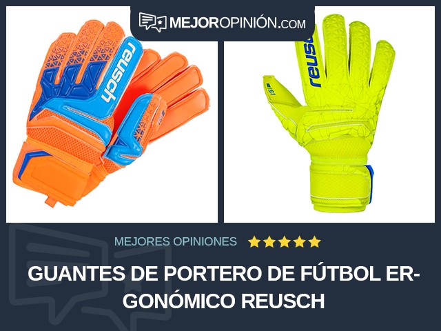 Guantes de portero de fútbol Ergonómico Reusch