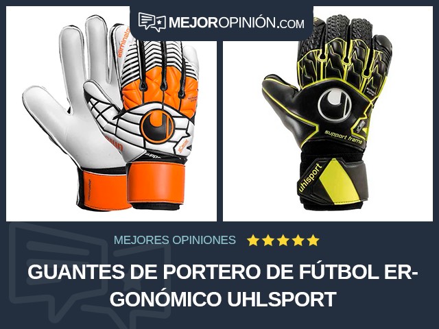 Guantes de portero de fútbol Ergonómico uhlsport