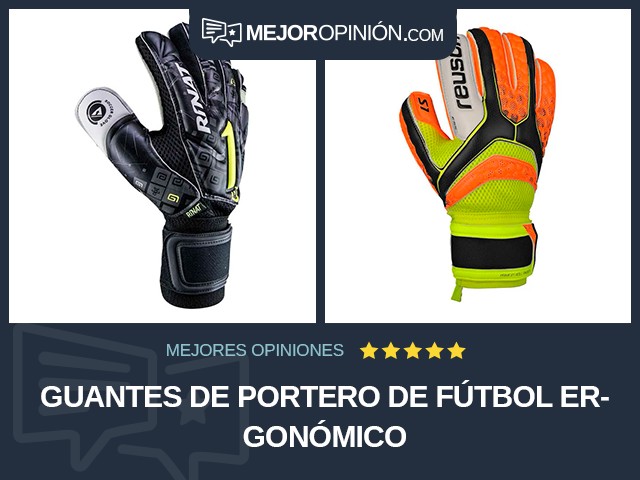 Guantes de portero de fútbol Ergonómico