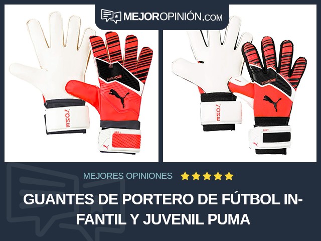 Guantes de portero de fútbol Infantil y juvenil PUMA